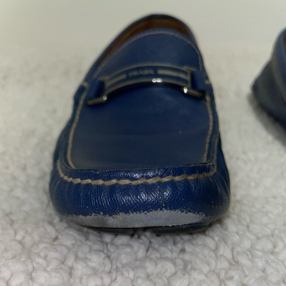 Authentic saffiano leather loafers - Picture 8 of 9